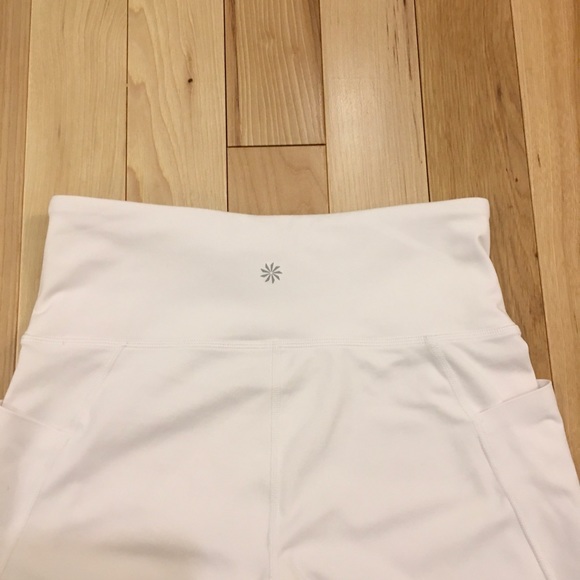 Athleta Fearless Mudra Capri Tight Leggings White - Picture 6 of 10